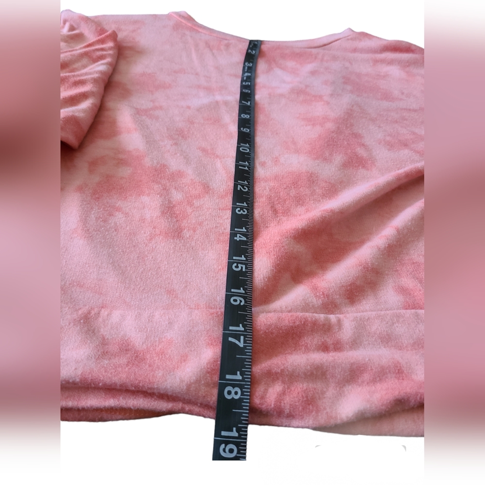 ZELLA| PEACH TIE-DYE SWEATSHIRT - Picture 14 of 17